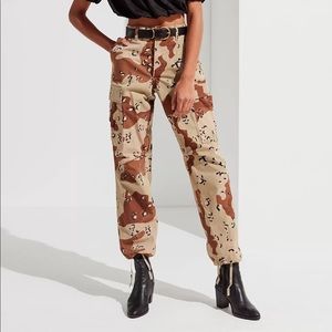Vintage Stonewashed Camo Surplus Pant